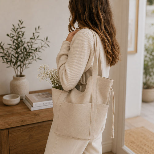 Cloud Nine Bucket Tote