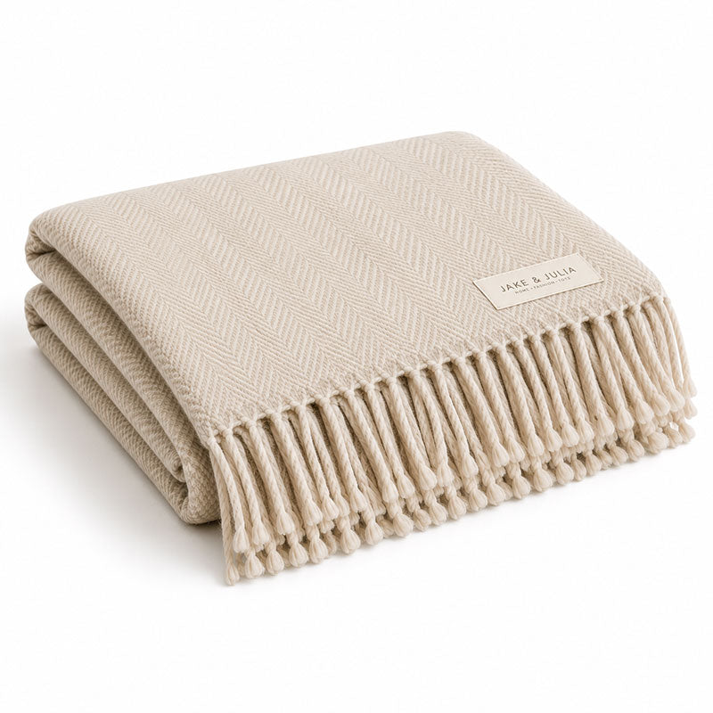Hearth Wool Throw Blanket