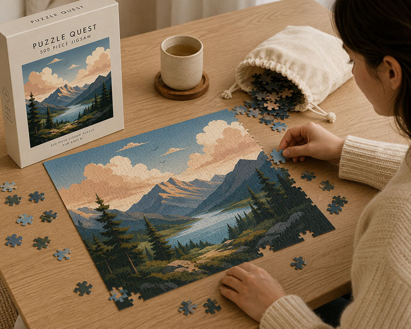 Puzzle Quest 500 Piece Jigsaw